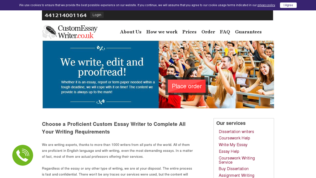Customessaywriter.co.uk